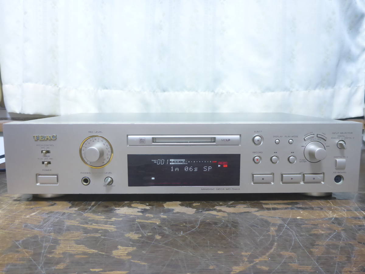 早期予約・新じゃが TEAC MDデッキ MD-5MK2-S - 通販 - motelparati.com.br