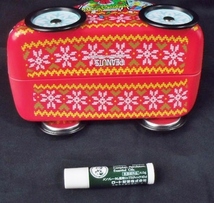スヌーピー クリスマス 車型 缶ケース ボックス/小物入れ 空き缶 空き容器 ケース 車 カー お菓子 容器_画像5