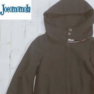  Jocomomola Jocomomola# design wool f-ti jacket #40# black lady's Sybilla poncho manner coat *0327030