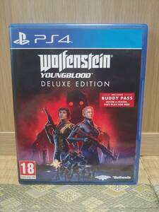 海外版　Ps4 Wolfenstein Young Blood Deluxe Edition