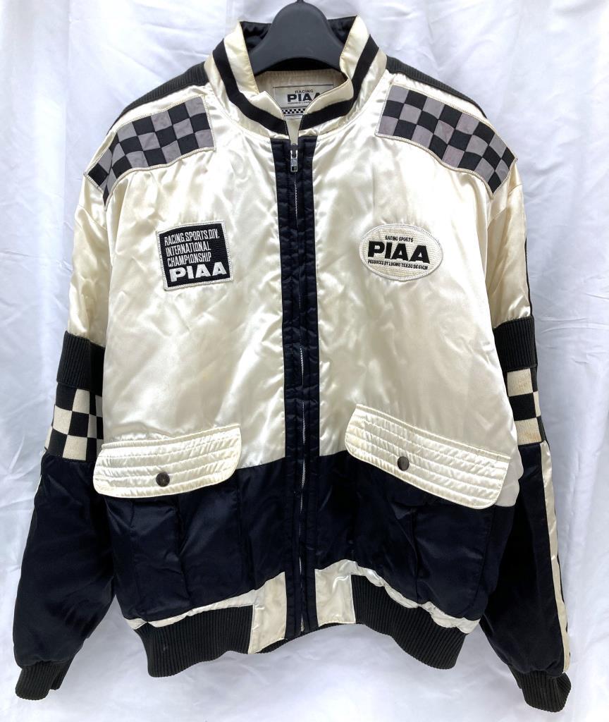 80/20クロス PIAA レーシングブルゾン ブラック/ゴールド - ブルゾン