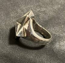 [WACKO MARIA×WOLF'S HEAD] 定価77,000 STAR RING TYPE-1 シルバースターリング 23号 SV925 ワコマリア ウルフズヘッド_画像2