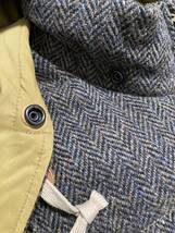 [JELADO×COLIMBO] 定価50,380 HARRIS TWEED DOWN VEST ウール ダウンベスト M ジェラード JGW-1004 コリンボ_画像9