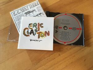 （西独盤／全面アルミ蒸着）Eric Clapton / Behind The Sun(Made in West Germany)西ドイツ／Full Silver / Target Label