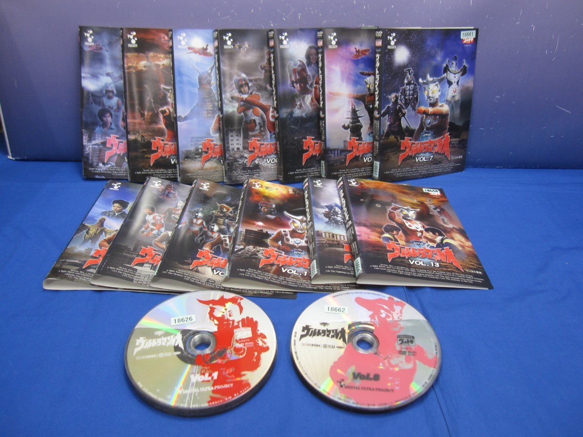 日本限定 ウルトラマンレオ DVD 全巻セット 全13巻 レンタル落ち