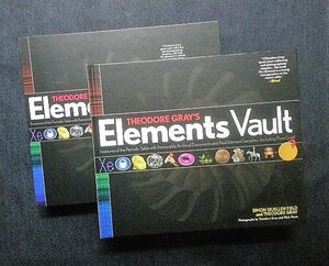 純金 ゴールド付 豪華 元素 コレクションブック 洋書 Theodore Gray's Elements Vault 元素図鑑 Treasures of the Periodic Table