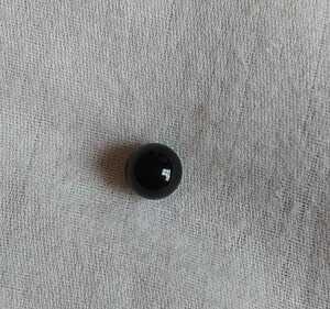  Power Stone * onyx *8mm circle .