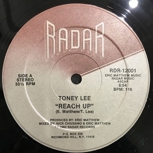 【HMV渋谷】TONEY LEE/REACH UP(RDR12001)