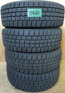 ダンロップ★185/60R15★WINTER MAXX 01 (ウィンターマックス01) バリ山タイヤ4本 [Y1420B]シエンタ　フィット　インサイト　スウィフト等