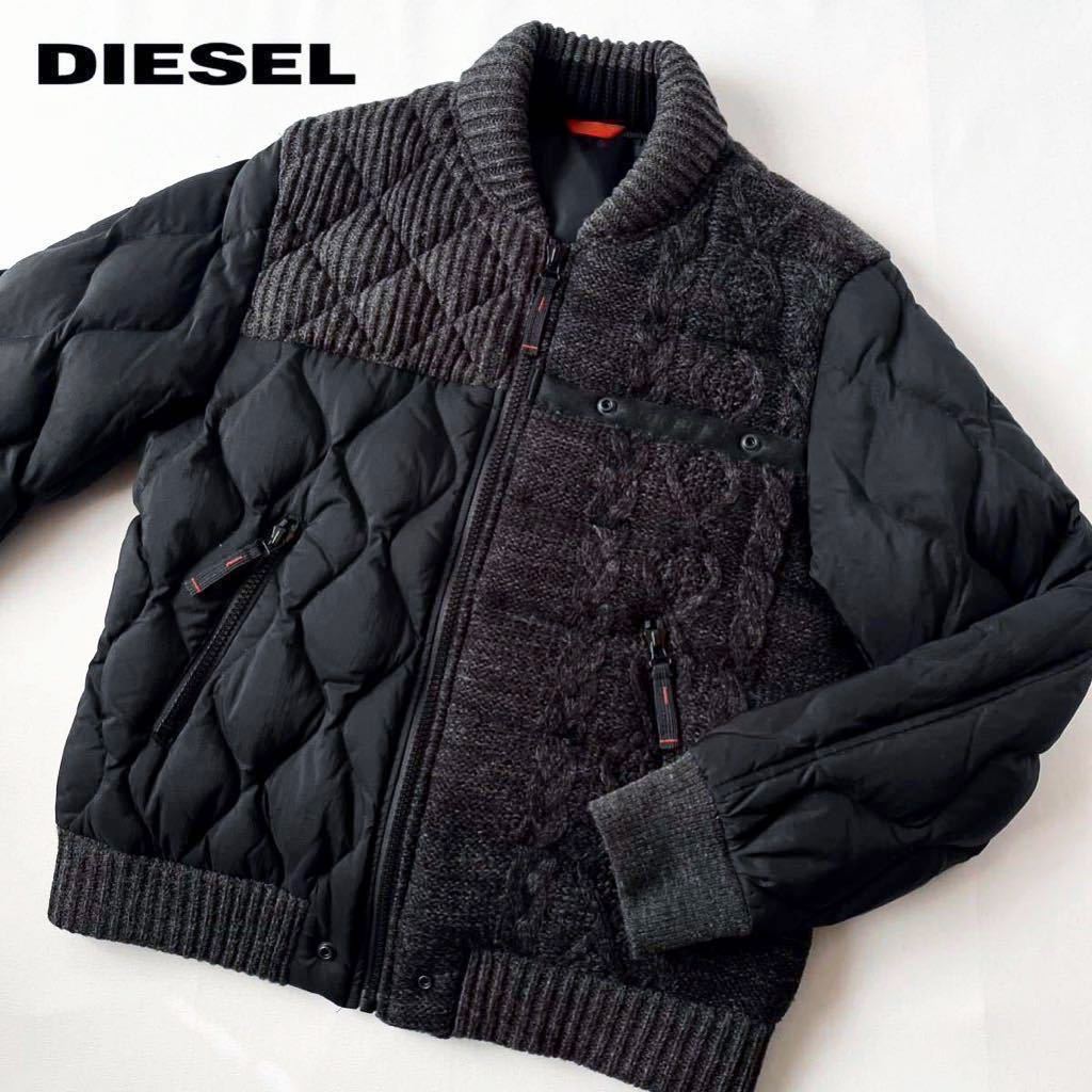 日本最大の DIESEL ❗美品❗ ダウンジャケット メンズ Mサイズ ダウン