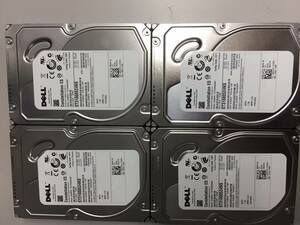 ゼロフォーマット済不良セクタ無 4個セット★DELL PN:9JW154-036 Seagte:ST31000524NS Seagete 1TB SATA300 7200rpm 30日間保証付