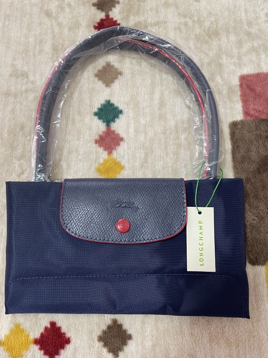 LONGCHAMP ロンシャン プリアージュ トートバッグ 極美品 ネイビー