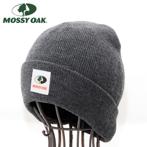 ニットキャップ 帽子 メンズ ビーニー リブ Mossy Oak Cuffed Beanie グレー 1JHKY-GRY USA ブランド 狩猟 ハンティング