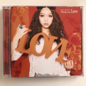 B07243　CD（中古）Thank you, Love(初回生産限定盤)(CD+DVD)　西野カナ