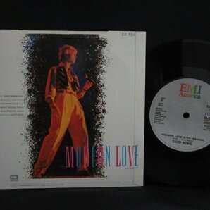 ７インチ★David BOWIE★Modern Love UK EMI オリジナルの画像2