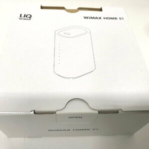 FUZ【現状渡し品】 UQ WIMAX 無線LANルーター HOME 01 NAS31MWU 〈96-221229-YS-2-FUZ〉の画像7