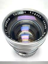 超希少 Zunow ズノー 5cm f1.1　50mm f1.1 Teikoku Kogaku 帝国光学　ライカ Lマウント Mマウント 関東カメラオーバーホール済み　ズノウ_画像2