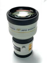 【コレクター放出】MINOLTA ミノルタ HIGH SPEED AF APO TELE 200mm F2.8(32) , AF 2x TELE CONVERTER-II APO【防湿庫保管】_画像5