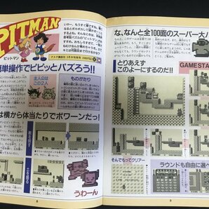 ゲームボーイスカウト 20ページ冊子 ファミコン通信 ( ファミ通 ) 付録 1990年 発行 ●m0060 as8 ● ピットマン デッドヒートスクランブルの画像6