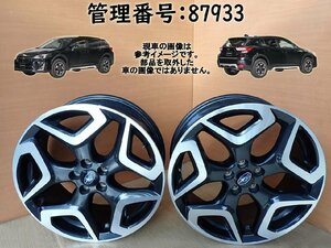 H30 XV GTE 18×7J/オフセット:55/5穴/PCD=100/アルミホイール/タイヤホイール 2本