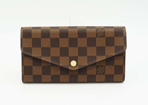 ☆◇美品【LOUIS VUITTON ルイ・ヴィトン】ポルトフォイユ・サラ N63209 財布 ダミエ