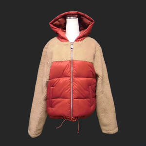 *SALE*Hollister/ Hollister * Sherpa с хлопком капот жакет (Orange/M)