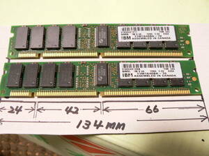 Стоимость доставки 140 иен MEM33-02: IBM Desktop PC Memory IBM 11M1640BA-70 8MB 2 кусочки набор