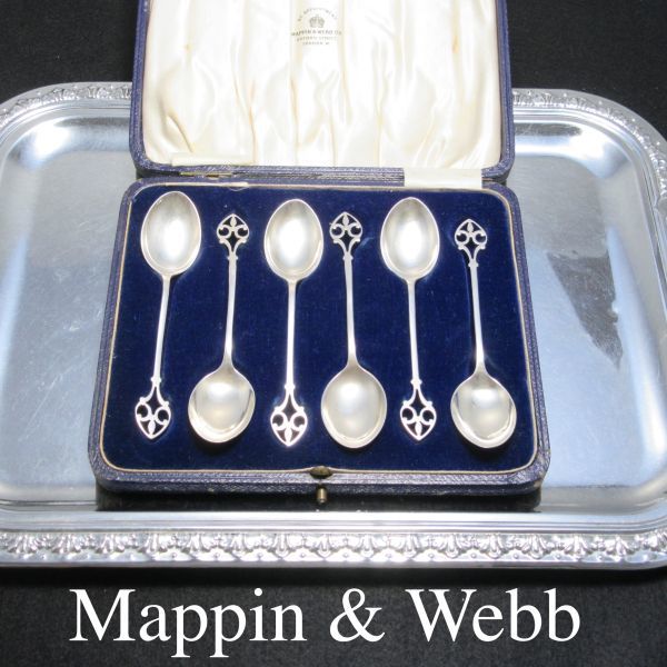 柔らかい Mappin Webb スプーン 6本セット ecousarecycling.com
