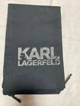 リュック KARL LAGERFELD カールラガーフェルド　画像4にくもりあり カールラガーフェルド 柄 新品　紙タグ付き 超激レア 本物 保存袋付き_画像9