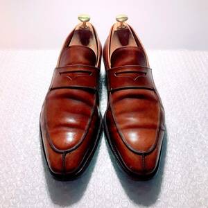  outright sales [ beautiful goods ]JALAN SRIWIJAYAja Ran abrasion waya41 25.5-26cm / business shoes strut chip Brown 