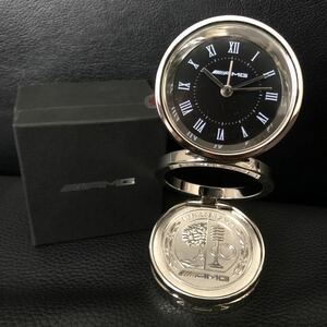  box attaching unused *AMG original clock alarm with function put clock Mercedes * Benz original Novelty * not for sale 