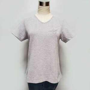 CASTELBAJAC カステルバジャック 半袖Tシャツ ライトグレー　サイズ2（約Mサイズ相当）