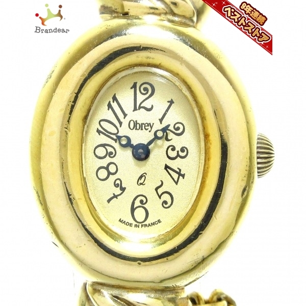 ヤフオク! -オブレイ 時計 レディースの中古品・新品・未使用品一覧
