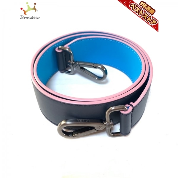 ☆T1868 超美品!! フェンディ マルチカラー スタッズ レザー