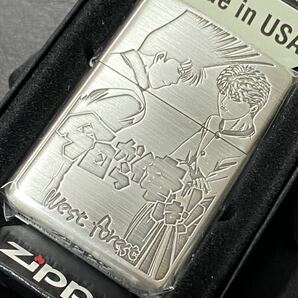 zippo 今日から俺は シルバー 2面刻印 アニメ 希少モデル 2022年製 ケース 保証書付き