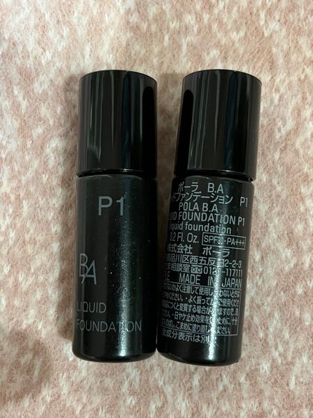 POLA BAリキッドファンデーション P1 8ml×2本