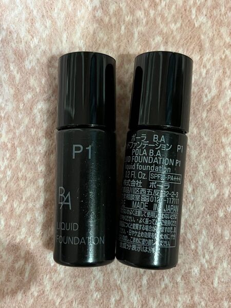 POLA BAリキッドファンデーション　P1 8ml×2本