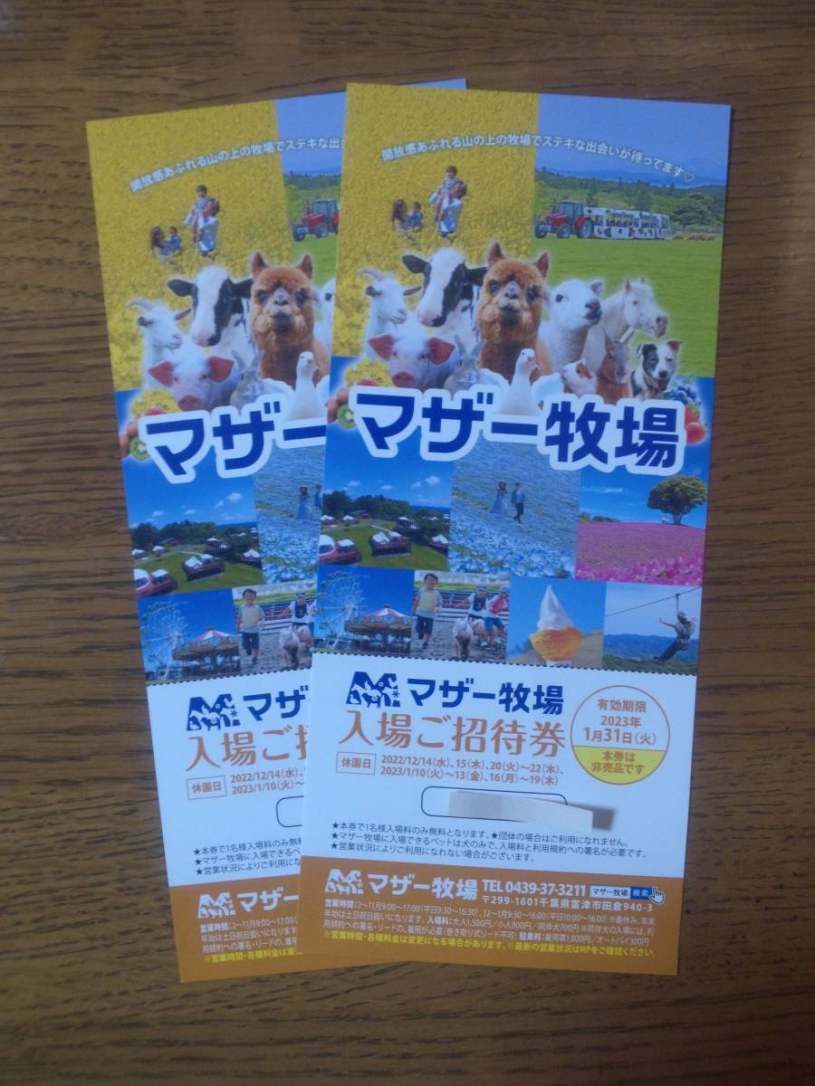 ヤフオク! -「マザー牧場 入場無料券」の落札相場・落札価格