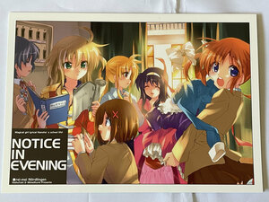 . Akira фланель to Lynn gen/ чёрный ....NOTICE IN EVENING Magical Girl Lyrical Nanoha 