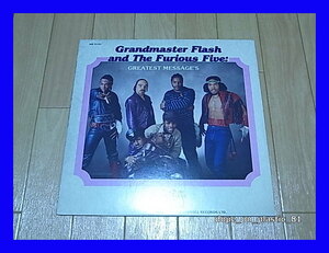 Grandmaster Flash & The Furious Five / Greatest Messages/US Original/5点以上で送料無料、10点以上で10%割引!!!/LP