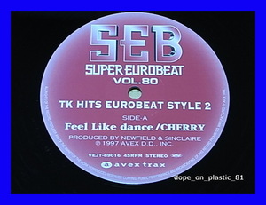 Cherry / Feel Like Dance c/w Helena / Ez Do Dance/♪globe、TRFカヴァー/5点以上で送料無料、10点以上で10%割引!!!/12'