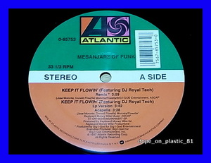 Mesanjarz Of Funk / Keep It Flowin'/US Original/5点以上で送料無料、10点以上で10%割引!!!/12'