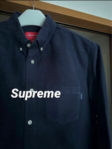 ★人気色・極美品★Supreme シュプリーム Oxford Shirt ネイビー