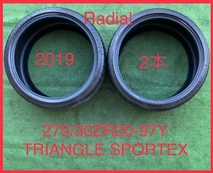 221220-03 TRIANGLE SPORTEX TSH-11 ラジアルタイヤ２本