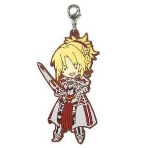 即決 ◆ 送料84円 ◆ セイバー/モードレッド ◆ J賞 ラバーチャーム 一番くじ Fate/Grand Order キャメロット オブ シュガーポシェット FGO