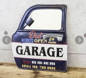  garage door plate en Boss retro american warehouse .. house stock last 