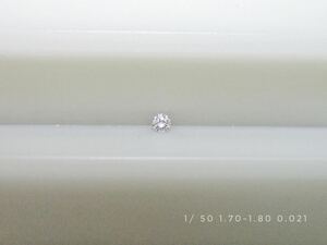 AAA 1/50ctメレダイヤ(1.70-1.80mm) 1個0.021ct販売