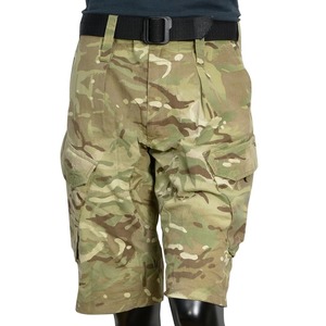 イギリス軍放出品 ハーフパンツ MTP迷彩 [ Mサイズ / 難あり ] British Combat Half Pants