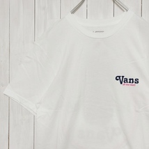 即決【新品】VANS　USバンズ　Tシャツ　ホワイト　M　★VANS HOSPITALITY_画像1