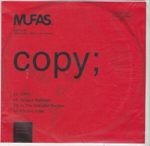 MUFAS / ムーファス / copy; /未開封CD！42018